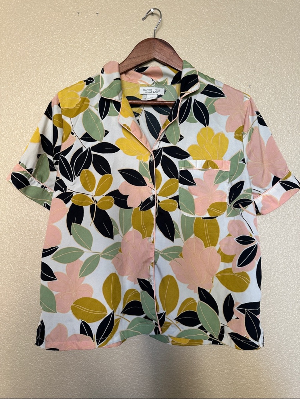 Rachel Zoe Floral Button-Up Shirt